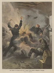 Dos oficiales y un obrero muertos por la explosión de una granada en el campo de tiro de Viareggio